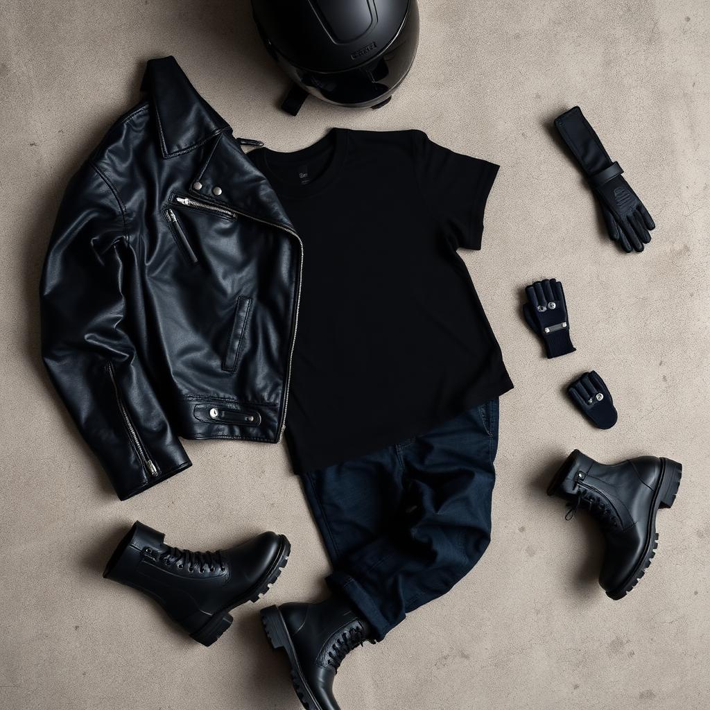 Biker Leather Street Set