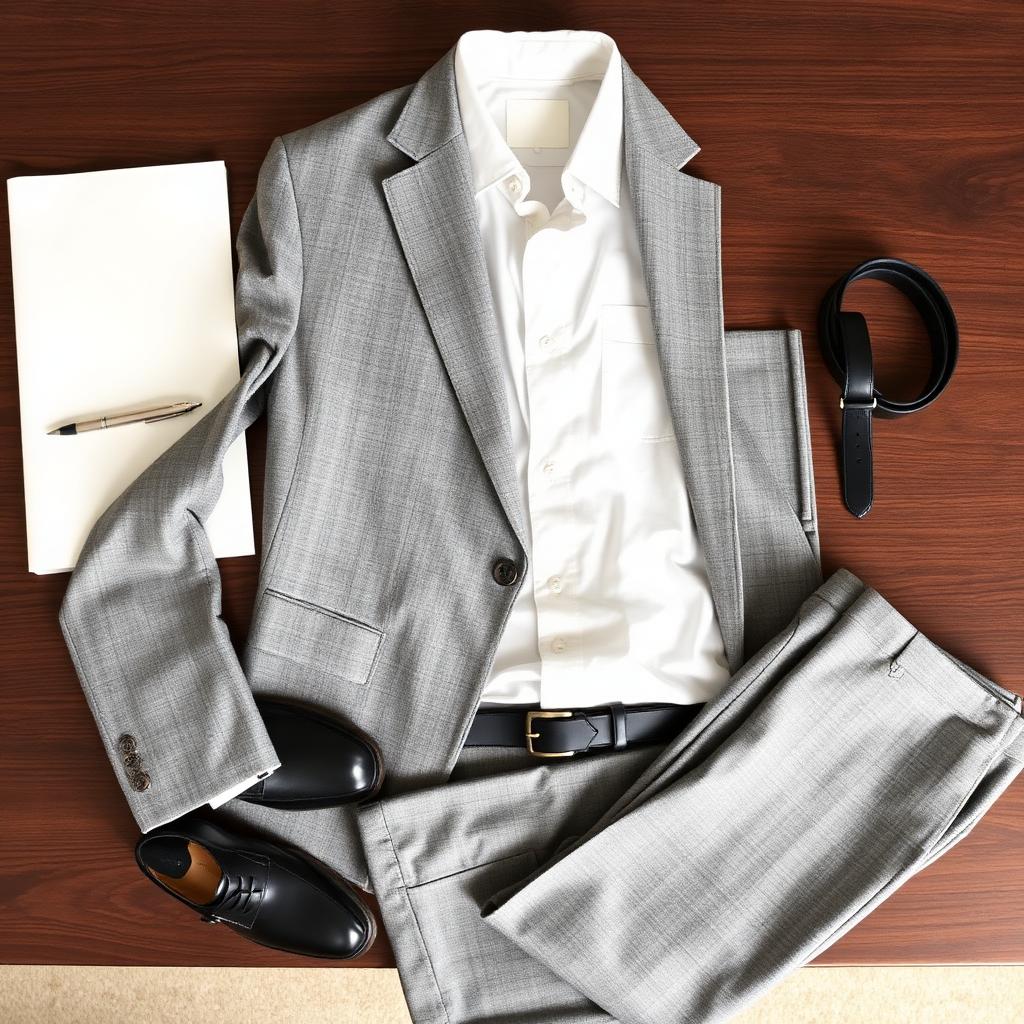 Business Meeting Grey Set