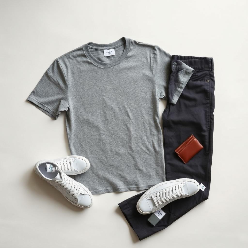 Minimalist Grey Everyday Fit